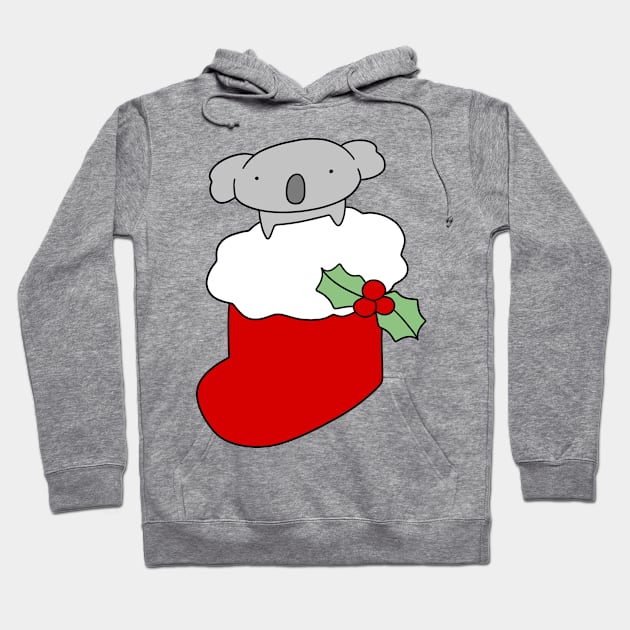 Christmas Stocking Koala Hoodie by saradaboru